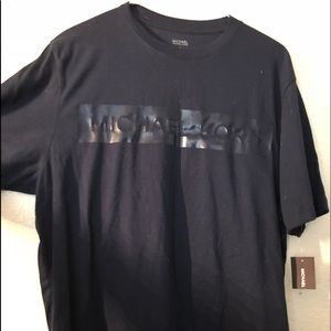 Michael Kors navy blue shirt